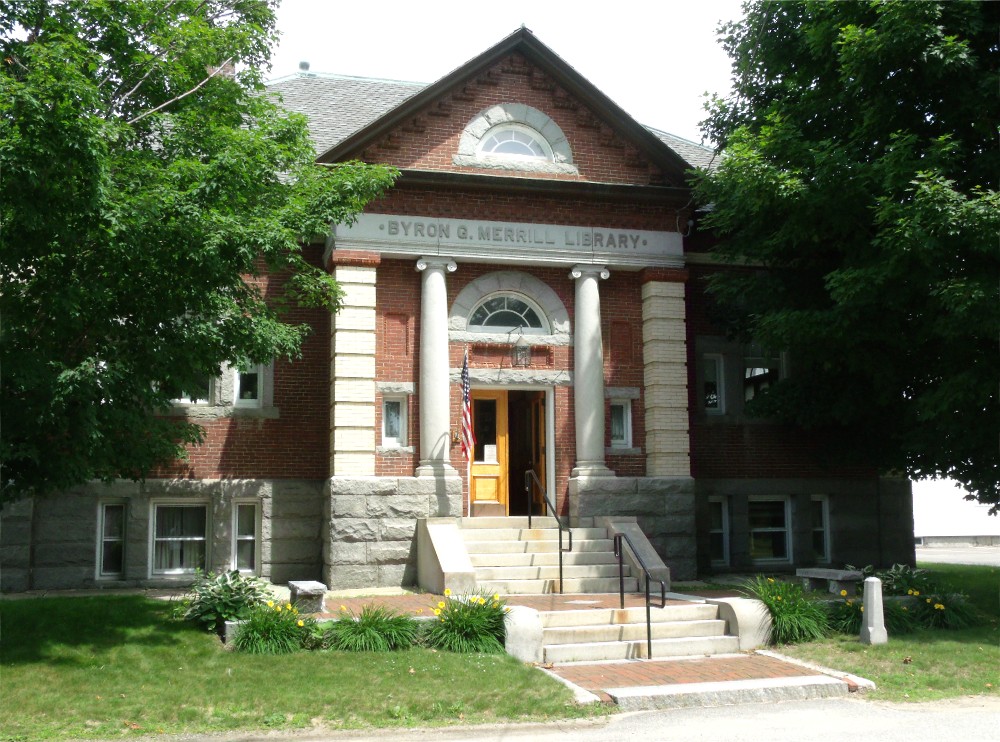 Photo of Byron G. Merrill Library